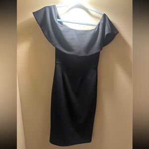 Elegant Black Off-Shoulder Dress